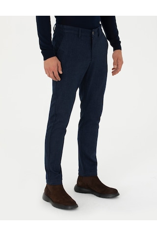 Pierre Cardin Erkek Lacivert Pantolon Kanvas-chino 50278461-vr033