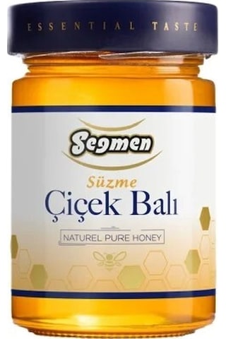 Seğmen Süzme Çiçek Balı Kavanoz 450 G