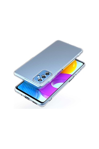 Rba Aksesuar Galaxy Uyumlu M52 Kılıf Rba Kamera Korumalı Süper Silikon Kapak - Renksiz Çok Renkli