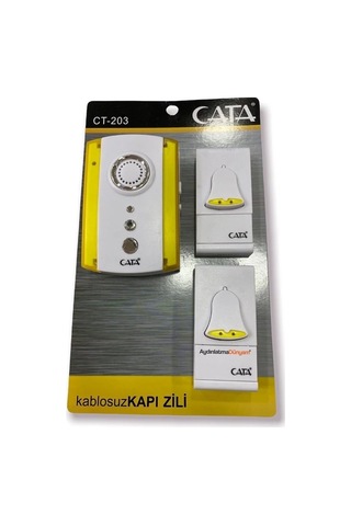Cata Uzaktan Kumandalı Zil 1 Zil + 2 Buton Ct-203