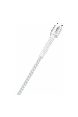 Linktech K552 Type-c Usb 3 A 1 MT Metal Başlı Data Şarj Kablosu