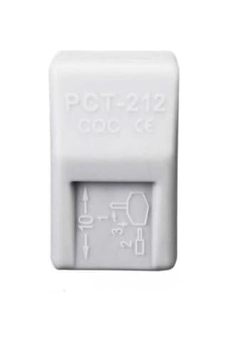 10x Spring Lever 2 Pin Yaylı Klemens Konnektör Terminal Blok Bağlantı Soketi