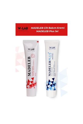 W-Lab Cosmetics Madeleb Krem + Madeleb Plus Jel Set