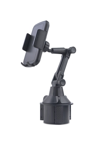 Padalink 360 Dönebilen Araç Bardaklığı Telefon Tutucu - Abs Malzeme, Yumuşak Koruma, Tüm Telefonlar İçin