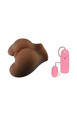 Odins Shop Realistik Titreşimli Zenci Bayan Kalça Vajina Anüs