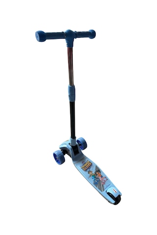 Aliş Power Slider Mavi Çocuk Scooter 2+ Yaş Turuncu