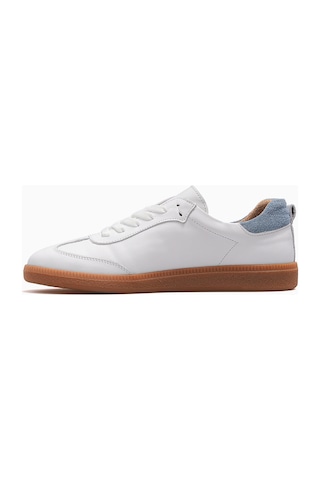 Venüs 2609901y Kadın Hakiki Deri Parçalı Sneaker Ayakkabı Beyaz