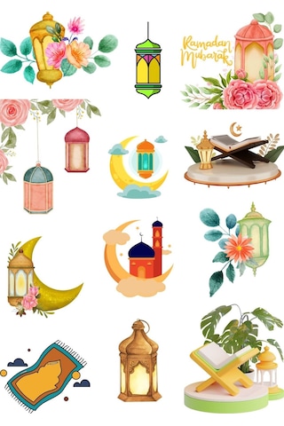 Stickerlı Set Merve Gülcemal - Allahı Neden Göremiyorum, Kalbimin Süsü Oruç- Keloğlan Oruç Peşinde
