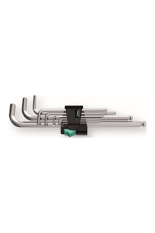Wera 950/9 Pkl Top Başlı Uzun Alyan Anahtar Takımı 05022087001