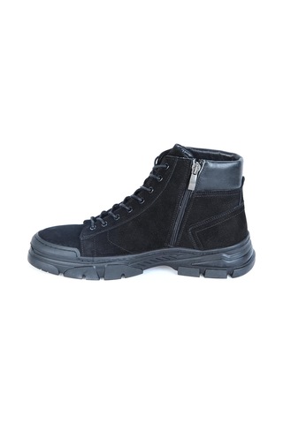 Pierre Cardin 411268 Exclusıve Nubuk %100 Deri Erkek Bot Siyah
