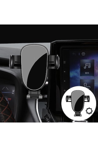 Araba Merkezi Kontrol Sabit Telefon Braketleri Navigasyon Ekran Tutucu Montajı Mg5 2021 2022 Mg7 2023 İçin Only Bracket