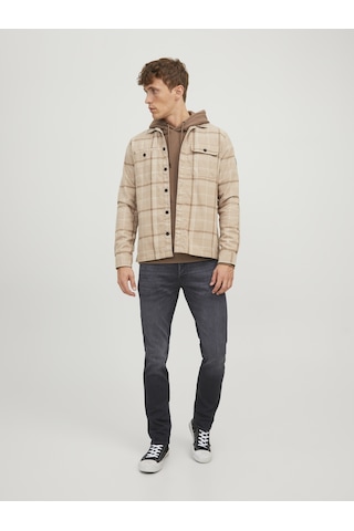 Erkek Glenn Icon 842 Slim Fit Jean Black Denim