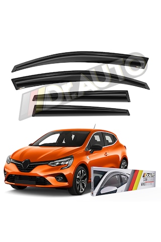 Renault Clio 5 2019 Ve Sonrası Cam Rüzgarlığı 4'lü