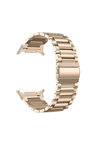 Samsung Galaxy Uyumlu Watch 7 Ultra 47mm Kordon Klipsli Metal Kordon 04 +kısaltma Aparatı