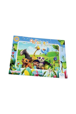 Wissper 35 Parça Frame Çocuk Yapboz 5063 (Ca Games)
