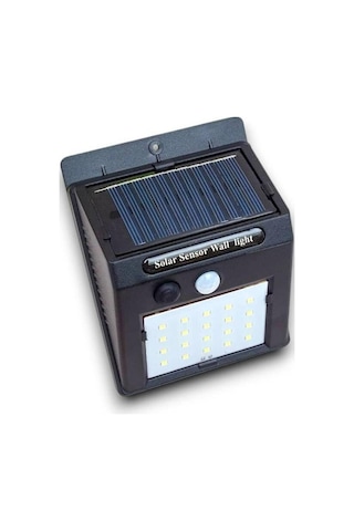 Solar Sensörlü Duvar Lambası Bahçe Lamba 20 Led Işık 38608737