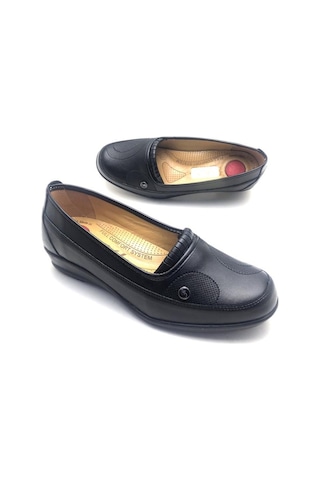 Derilax Ortopedik Hafif Bayan Anne Ayakkabısı Siyah