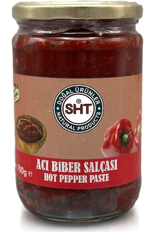 Antep Güneş Kurusu Acı Biber Salçası 700 Gr