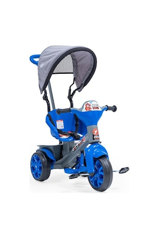 Baby2go 2285 Yogi Tenteli Bisiklet Üç Teker Bisiklet Ebeyn Ko Kırmızı