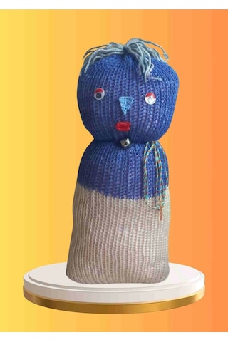 Tıkırık Örgü Yastık Uyku Ve Oyun Arkadaşı Poncik - 35 Cm Diğer