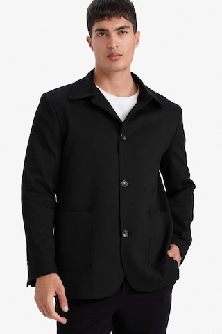 Defacto Regular Fit Polo Yaka Blazer Ceket G3832ax25wnbk27 Siyah-bk27
