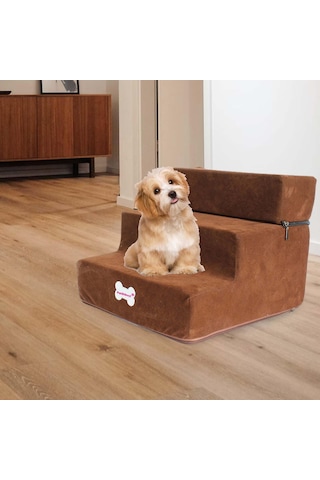 Homyl Yumuşak Köpek Merdiven Merdiveni Kaymaz Çıkarılabilir