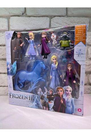 Ethem Oyuncak Frozen Iı Figürler Oyun Seti Jm2020 Buz Atlı Set
