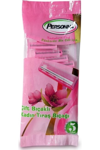 Personna Tıraş Bıçağı Çift Bıçaklı 5'li Poşet