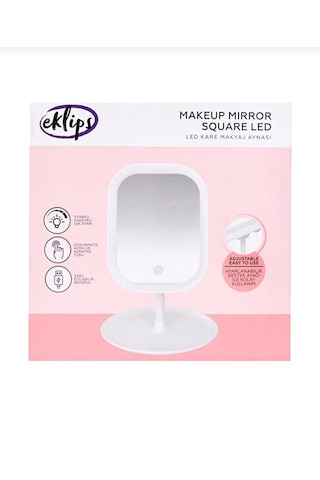 Kare Led Makyaj Aynası