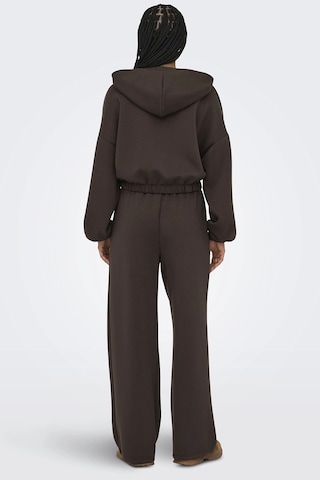 Only Onlscarlett Regular Fit Normal Bel Geniş Paça Eşofman Altı Kadın Eşofman Altı 15346400 Koyu Kahve