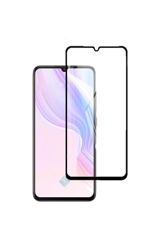 Vivo X50 Lite Tam Kaplayan Çerçeveli Tempered Ekran Koruyucu (489381797)