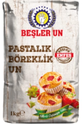 Beşler Pastalık Böreklik Buğday Unu 1 KG