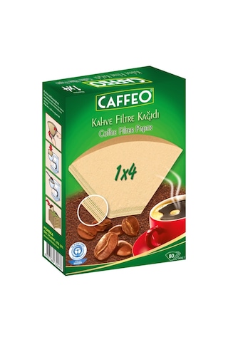Caffeo 1 x 4 Kahve Filtre Kağıdı 3 x 80'li