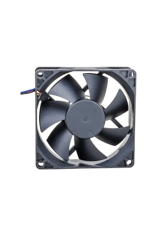 Powermaster 12 Volt 8x8 Cm Pc Kasa Fanı 80x80x25 Mm Soğutucu Fan 4 Kablolu