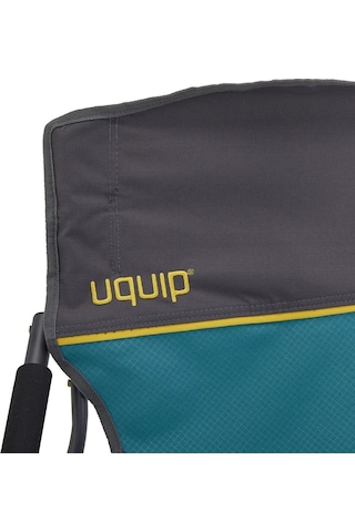 Uquip Sandy Yüksek Konforlu & Takviyeli Katlanır Plaj ve Kamp Sandalyesi Petrol-Std Petrol - Siyah