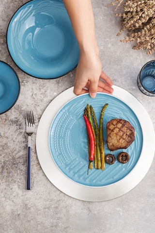 Karaca Earth Collection Fit 3 Parça 1 Kişilik Yemek Takımı