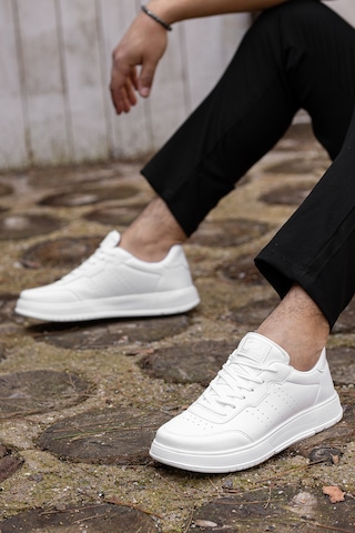 Daxtors D0158 Günlük Ortopedik Unisex Sneaker Spor Ayakkabı Beyaz