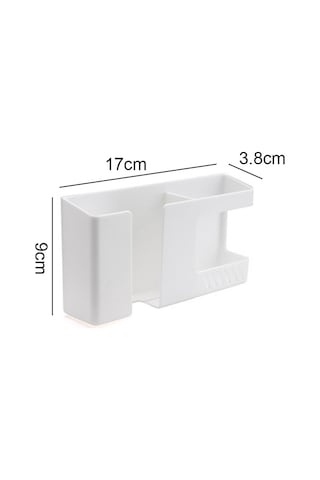 Duvara Monte Telefon Tutucu Ve Veri Kablosu Yuvası B Çok Renkli