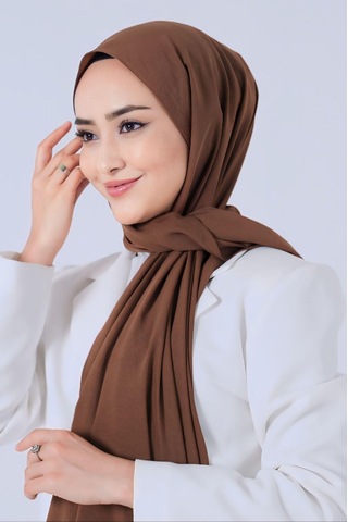 Harem Scarf Asya Şal - Kahve - Kahve
