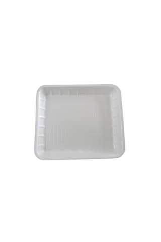 Erze 8c Kullan-at Köpük Tabak 30x26 Cm X 5 Adet Beyaz