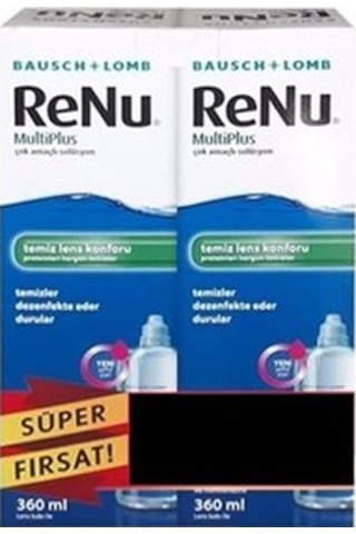 Renu Multiplus Lens Solüsyonu 360 Ml - 2'li Avantaj Paketi Eski
