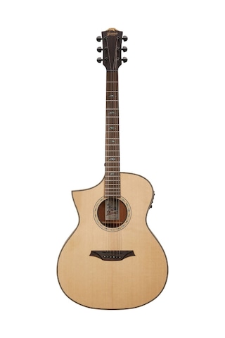Bromo Bat4cel Solak Elektro Akustik Gitar Natural