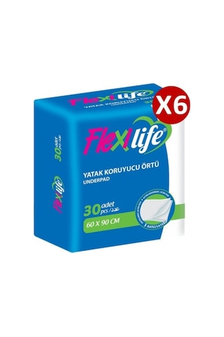Flexilife Altı Bezi Serme Yatak Koruyucu Örtü 60X90 Cm 30 L