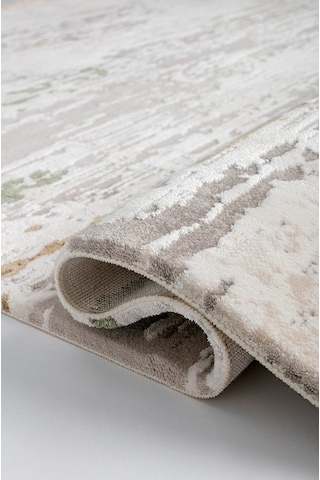 Bahariye Halı Eva Modern 5685 Bej Yeşil 154x230 Ölçü Renkli