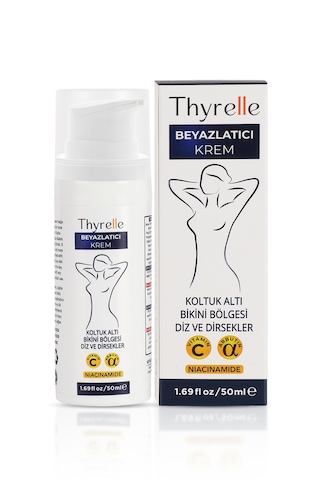 Thyrelle Cilt Beyazlatıcı Kararma ve Renk Eşitsizliklerine Karşı Etkili Bakım Kremi 50 ML