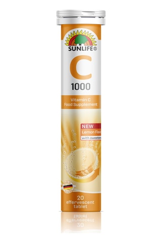 Sunlife Vitamin C 1000 MG 20 Efervesan Tablet