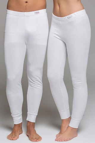 Thermoform Heavy Unisex Yetişkin Outdoor Kışlık Termal Alt İçlik Beyaz Renkli