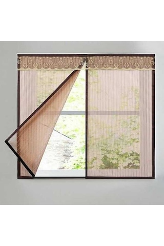 Fastbuy Kendinden Yapışkanlı Pencere Sineği 90-120cm Kahverengi Ev Tipi Kullanışlı Yüksek Kaliteli