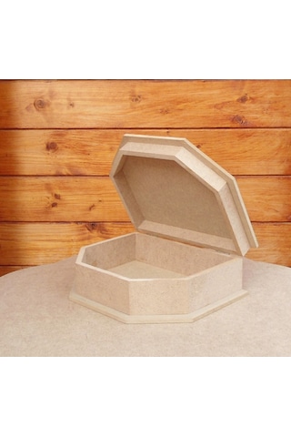 Ham Ahşap Kutu 8 x 24 x 18.5 CM