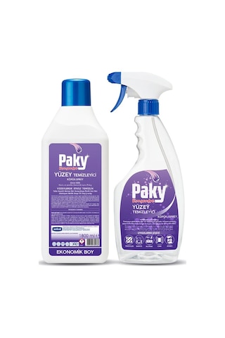 Paky Konsantre Yüzey Temizleyici Seti 1800 + 750 ML